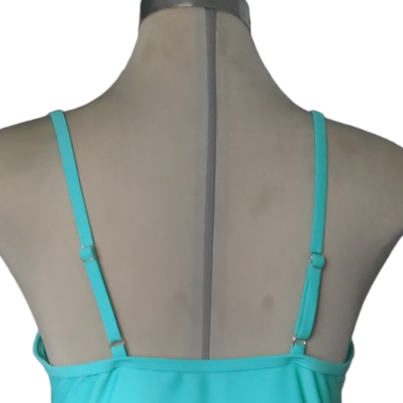 Swimming Clear Green Top Size 10 - Picture 3 of 11
